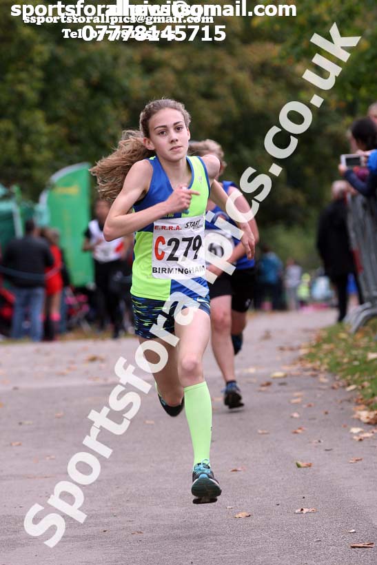 Girls under-13s 3 stage road relay, 2017 ERRA 6 and 4 Stage and Junior Relays. Photo:  David T. Hewitson/Sports for All Pics